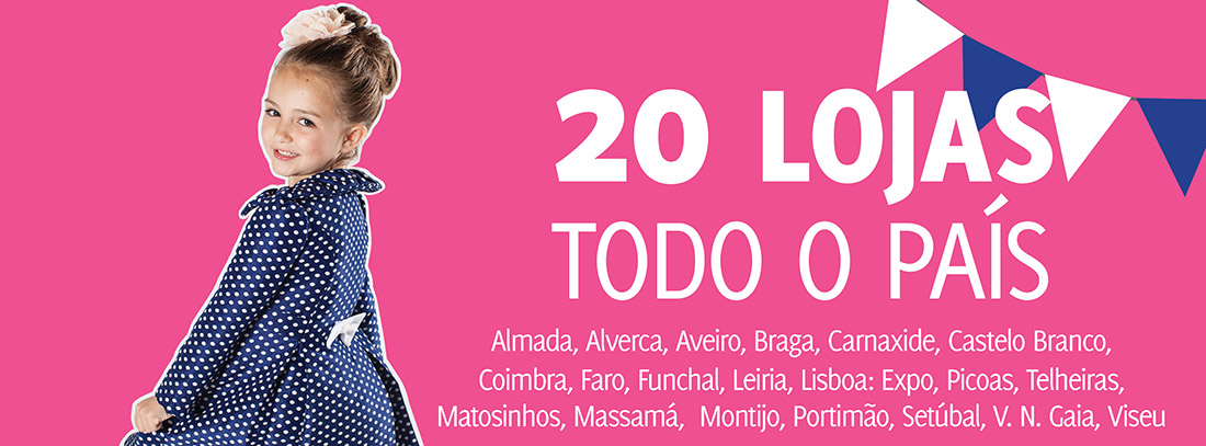 20 lojas